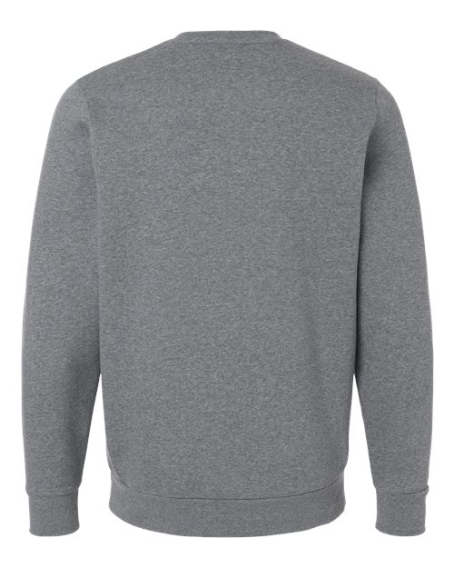 Men's Team Icon Fleece Crew - Pitch Grey Medium Heather/ White