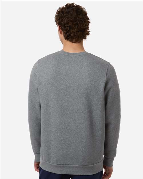 Men's Team Icon Fleece Crew - Pitch Grey Medium Heather/ White