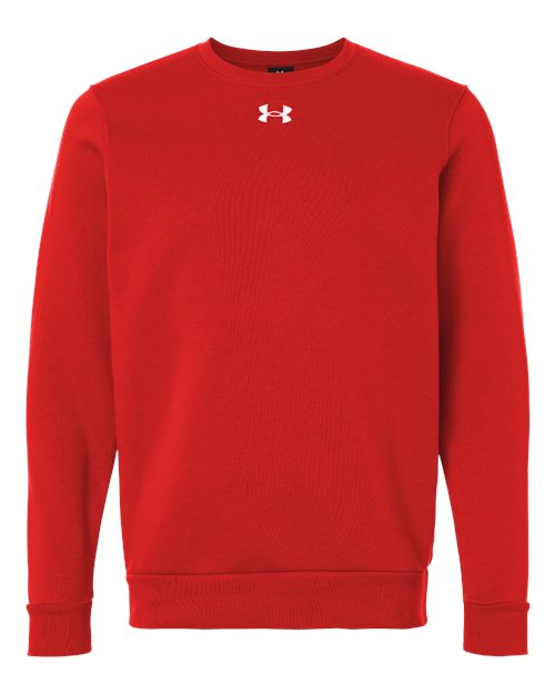 Men's Team Icon Fleece Crew - Red/ White