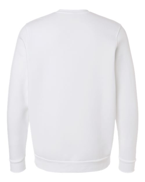 Men's Team Icon Fleece Crew - White/ Pitch Grey Medium Heather