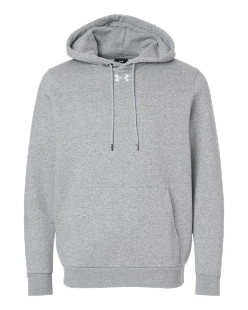 Men's Team Icon Fleece Hooded Sweatshirt - Mod Grey Light Heather/ White
