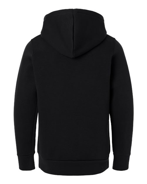 Youth Team Icon Fleece Hooded Sweatshirt - Black/ White