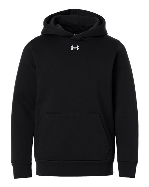 Youth Team Icon Fleece Hooded Sweatshirt - Black/ White