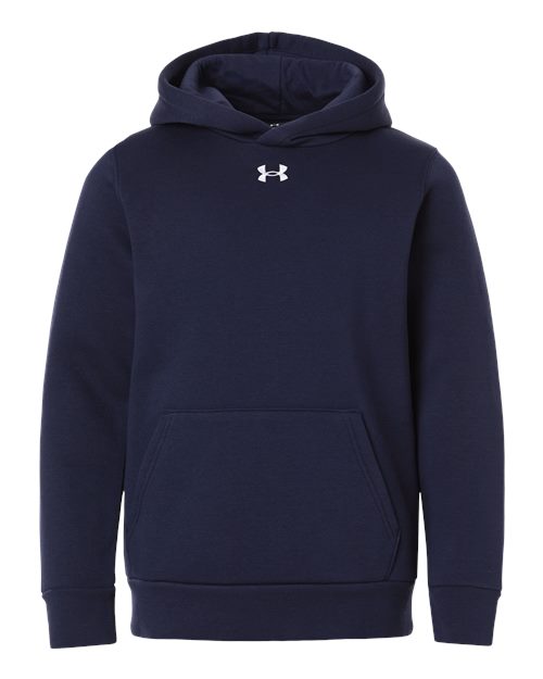 Youth Team Icon Fleece Hooded Sweatshirt - Midnight Navy/ White