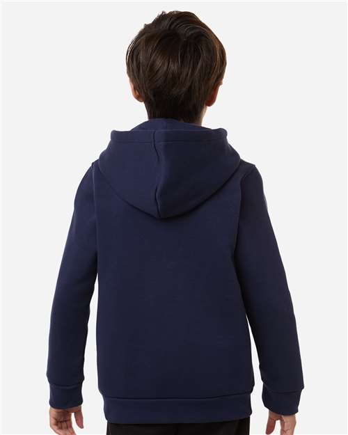 Youth Team Icon Fleece Hooded Sweatshirt - Midnight Navy/ White