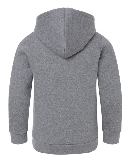 Youth Team Icon Fleece Hooded Sweatshirt - Pitch Grey Medium Heather/ White