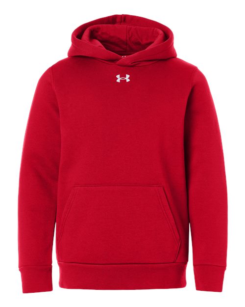 Youth Team Icon Fleece Hooded Sweatshirt - Red/ White