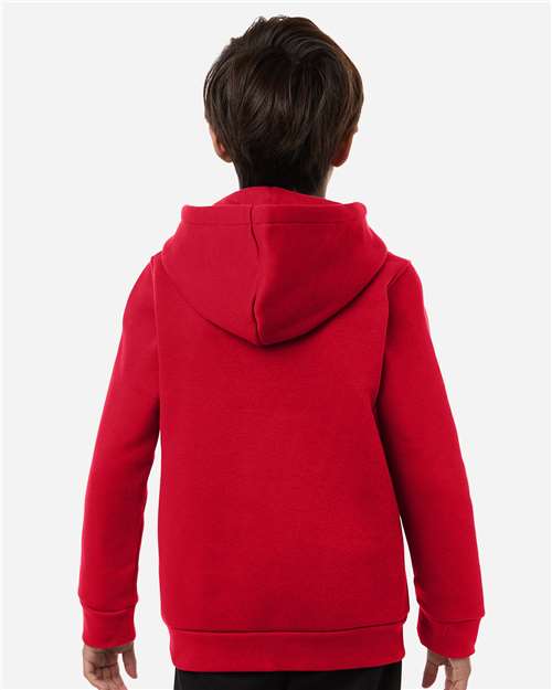 Youth Team Icon Fleece Hooded Sweatshirt - Red/ White