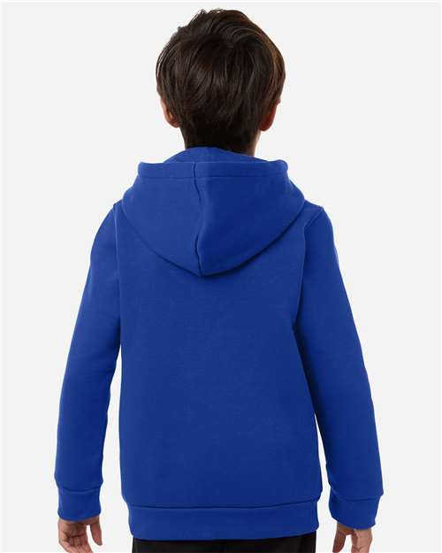 Youth Team Icon Fleece Hooded Sweatshirt - Royal/ White