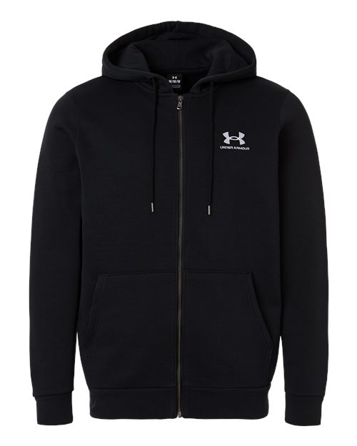 Men's Icon Fleece Hooded Full-Zip - Black/ White
