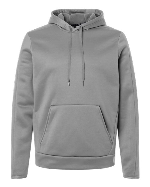 Men's Armour Fleece Pro Hooded Sweatshirt - Mod Grey/ White