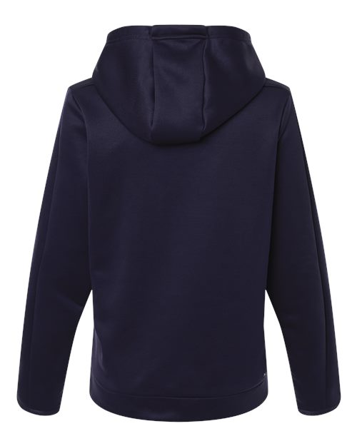 Women's Armour Fleece Pro Hooded Sweatshirt - Midnight Navy/ White