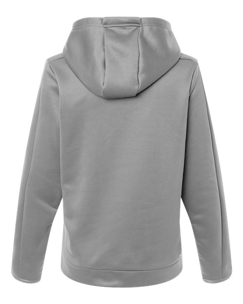 Women's Armour Fleece Pro Hooded Sweatshirt - Mod Grey/ White