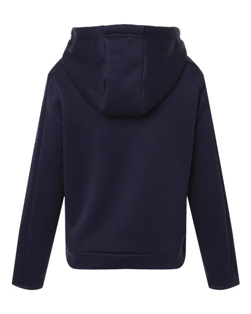 Women's Armour Fleece Pro Hooded Full-Zip - Midnight Navy/ White