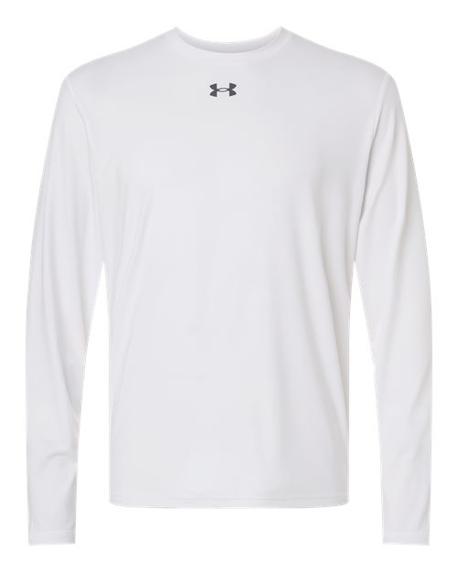 Men's Team Vanish Long Sleeve T-Shirt - White/ Pitch Grey