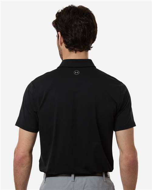 Men's Drive Bonded Polo - Black/ Steel
