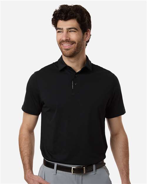 Men's Drive Bonded Polo - Black/ Steel