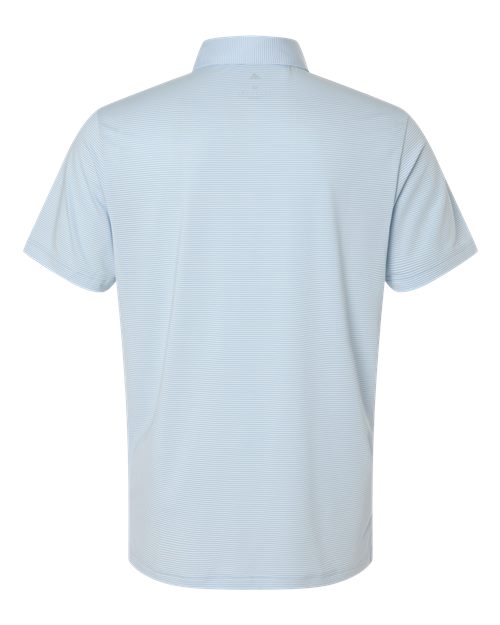 Men's Ultimate365 Pencil Stripe Climacool Polo - Crystal Sky/ Lucid Ray Blue