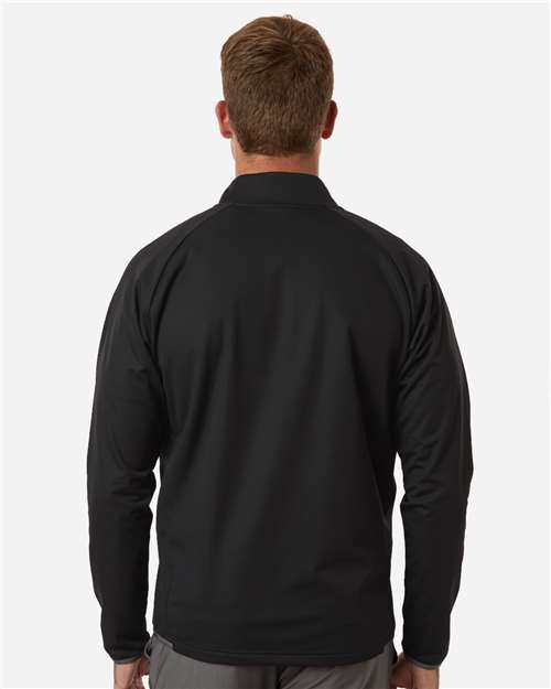 Men's Ultimate365 Wind Quarter-Zip Pullover - Black