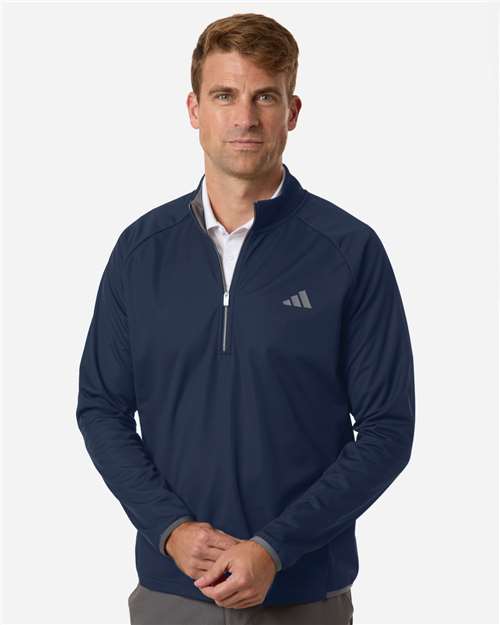 Men's Ultimate365 Wind Quarter-Zip Pullover - Collegiate Navy