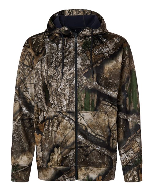 Unisex Realtree® Performance Full-Zip Hooded Sweatshirt - Camo