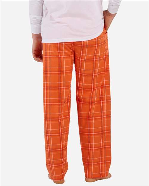 Orange Carnegie Plaid