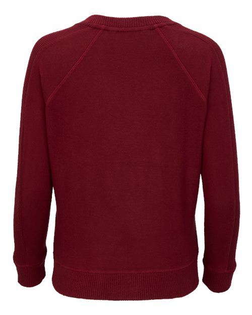 Women's Cuddle V-Neck Pullover - Mantra Red