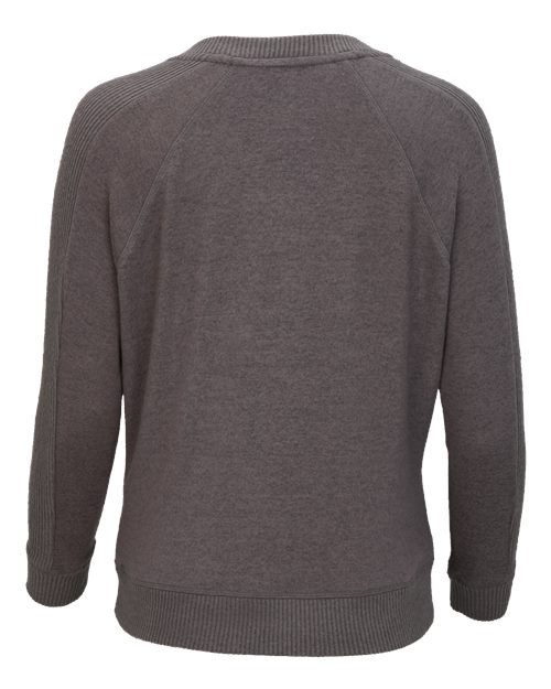 Women's Cuddle V-Neck Pullover - Meditation Grey