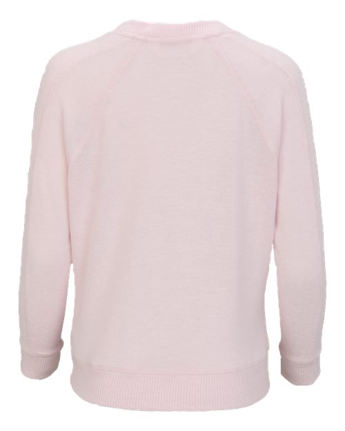 Women's Cuddle V-Neck Pullover - Pink Serenity