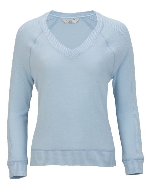 Women's Cuddle V-Neck Pullover - Sky Blue