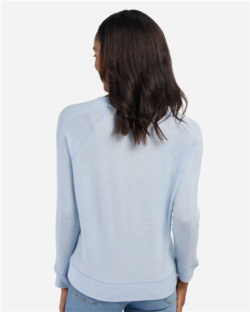 Women's Cuddle V-Neck Pullover - Sky Blue