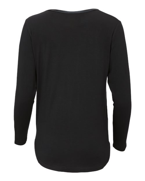 Women's Bamboo Long Sleeve T-Shirt - Black