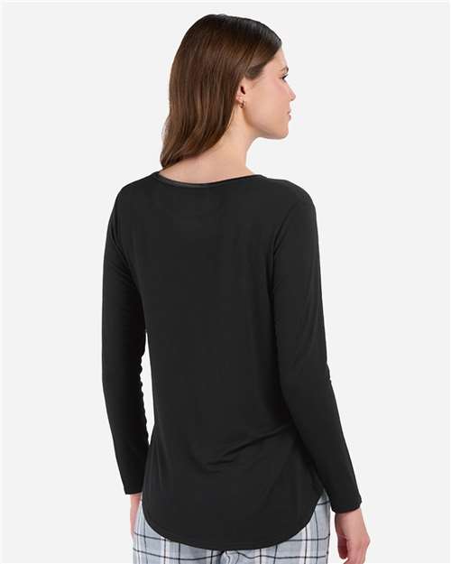 Women's Bamboo Long Sleeve T-Shirt - Black