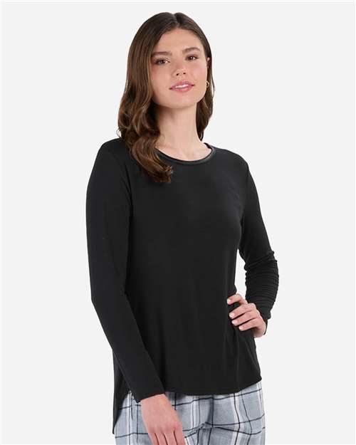 Women's Bamboo Long Sleeve T-Shirt - Black
