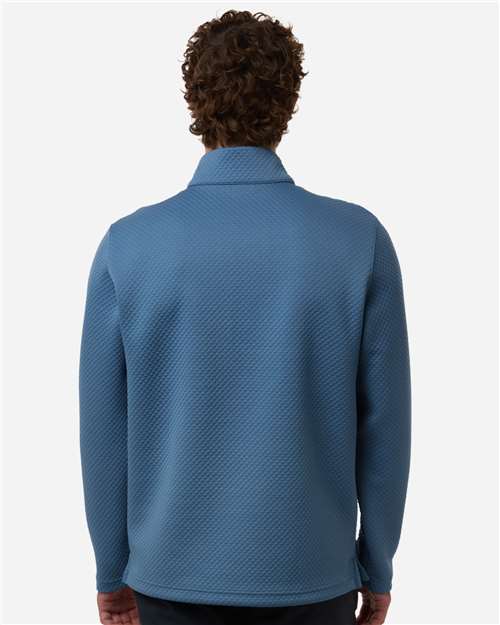 Men's Pebble Quarter-Zip Pullover - Blue Horizon