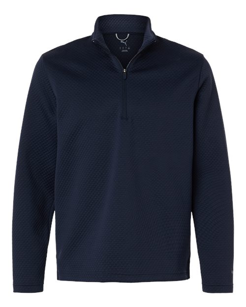 Men's Pebble Quarter-Zip Pullover - Deep Navy