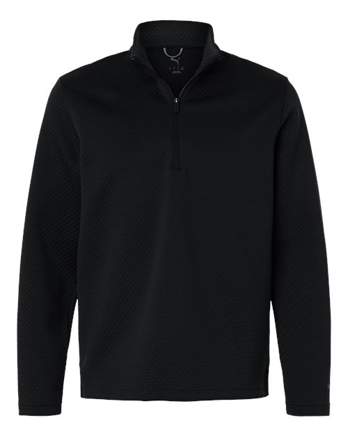 Men's Pebble Quarter-Zip Pullover - Puma Black