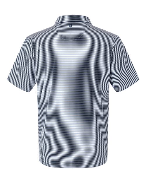 Men's Smith Striped Polo - Navy White