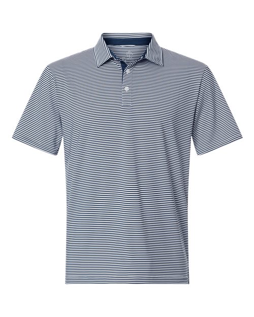 Men's Smith Striped Polo - Navy White