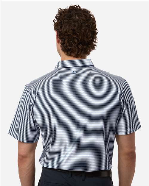 Men's Smith Striped Polo - Navy White