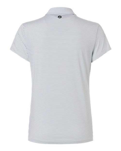 Women's Kayla Striped Polo - Glacier White