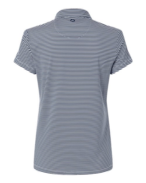 Women's Kayla Striped Polo - Navy White