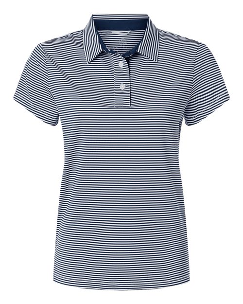 Women's Kayla Striped Polo - Navy White