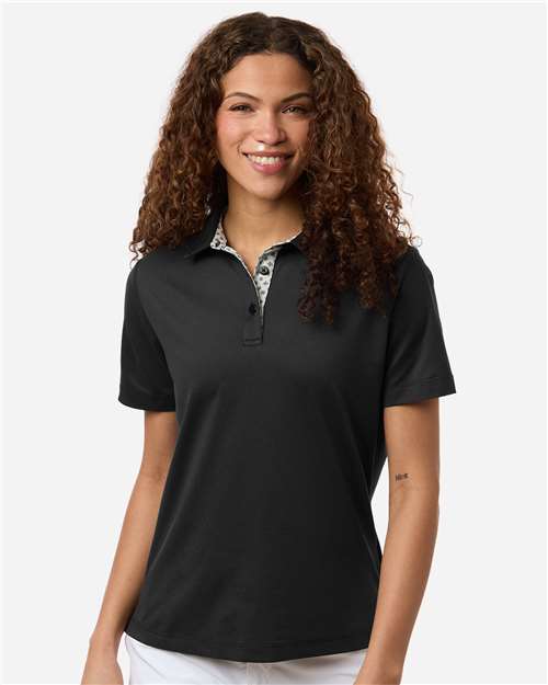 Women's Ella Polo - Black Heather