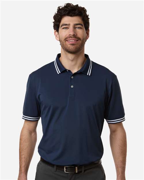 Men's Thatcher Tipped Polo - Navy
