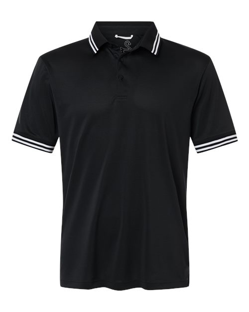Men's Thatcher Tipped Polo - Black