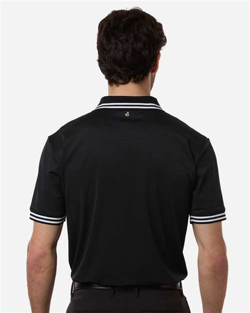 Men's Thatcher Tipped Polo - Black