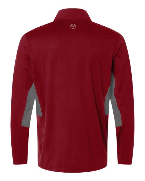 Men's Pure 2.0 Quarter-Zip - Dark Crimson/ Slate Sky
