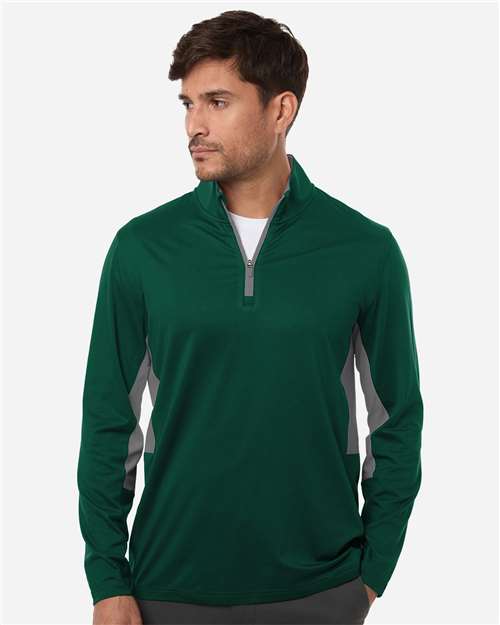 Men's Pure 2.0 Quarter-Zip - Dark Myrtle/ Slate Sky
