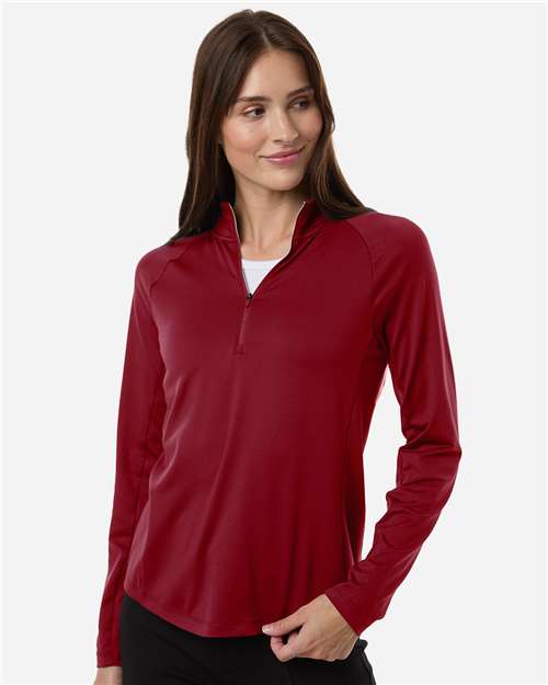 Women's Pure 2.0 Quarter-Zip - Dark Crimson